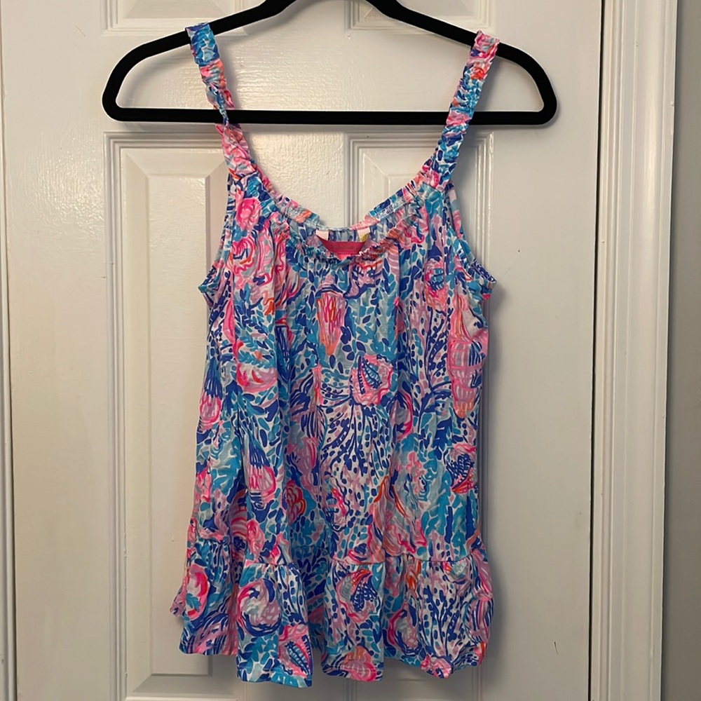 Lilly Pulitzer Loro Top in Treasure Trove